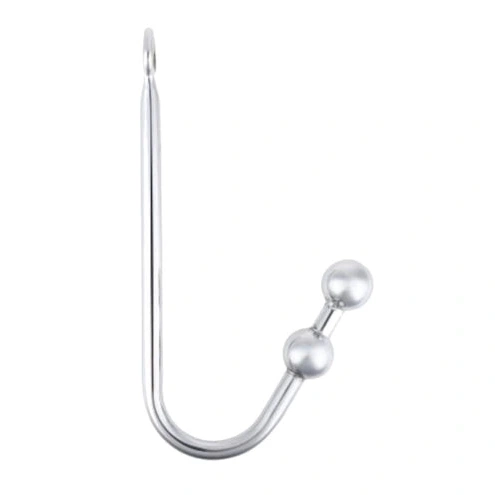 Anal Pleasurable Stainless Balls Hook Two 4417 Steel 0302